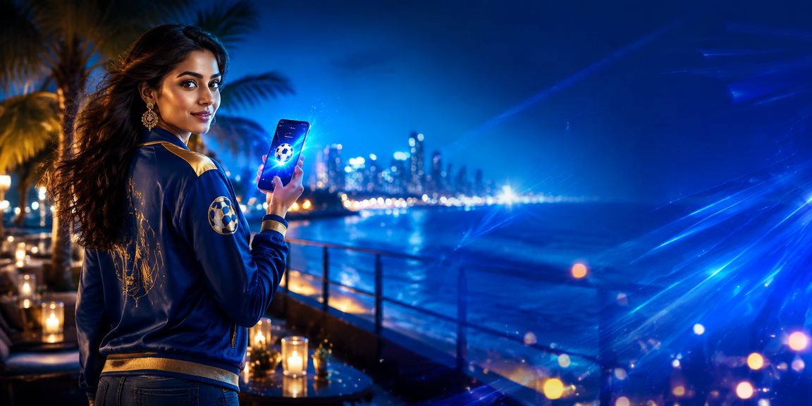 Night cricket IPL match with stadium lights and crowd cheering